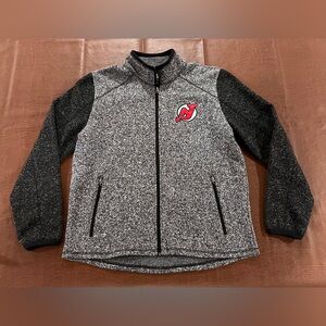 NHL New Jersey Devils Women’s Full Zip Sweatshirt - Size XL